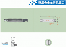 硬质合金单刃风镜刀